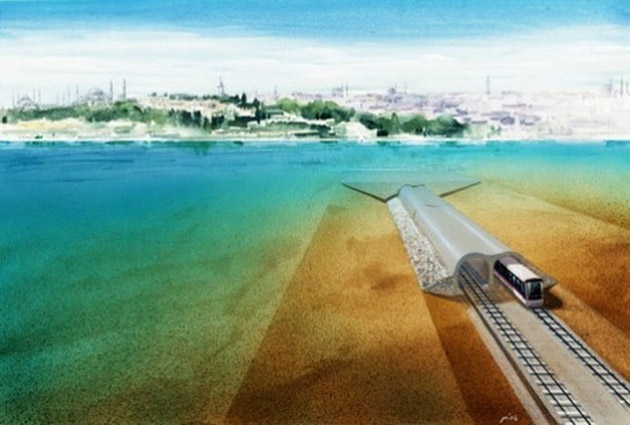 Turcia deschide tunelul care va face legătura dintre Asia şi Europa