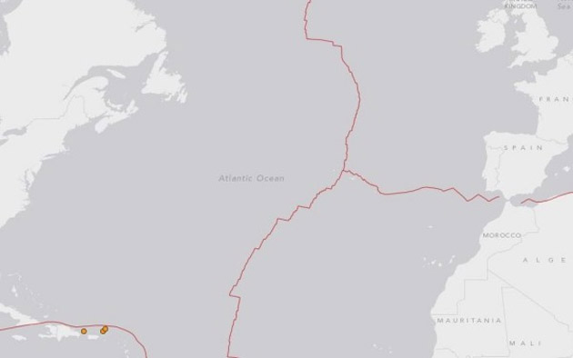 Cutremur de 7,8 grade in sudul Oceanului Atlantic