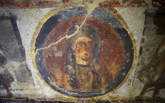 Vaticanul a restaurat doua fresce, in catacombele Priscillei, ce ar contine imagini controversate