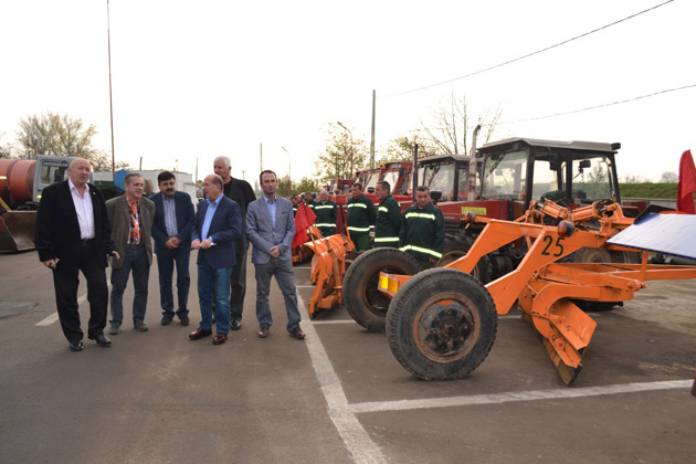 Flota Florisal, pregătită pentru iarnă