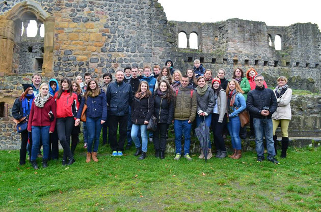 Elevii liceului “Johann Ettinger”, în vizită la un liceu din Germania