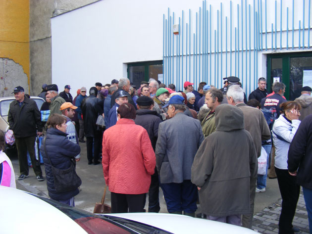 Îmbulzeală la alimentele comunitare