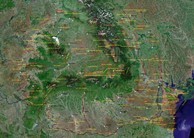 HARTA marilor orase din Romania care ar putea fi distruse in cazul unui cutremur puternic