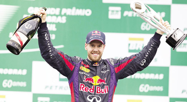 Vettel Mania! Campion până la capăt: germanul a câştigat şi ultima a etapă a acestui sezon, MP al Braziliei