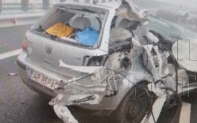 Accident in lant cu 40 de masini pe A1