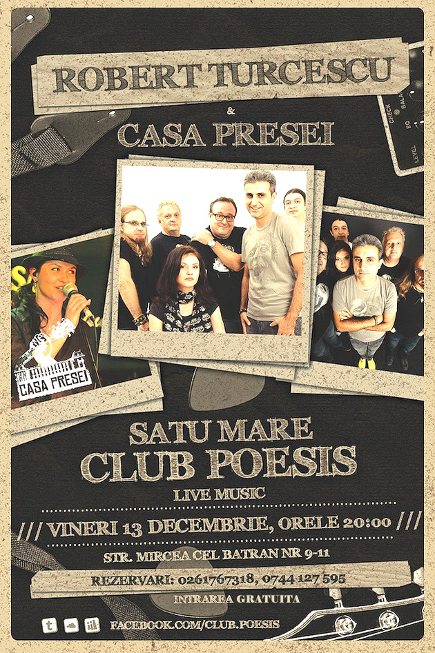 Robert Turcescu, în concert la Satu Mare!