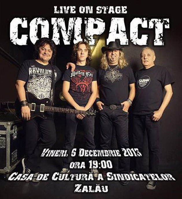 Trupa Compact cântă pentru prietenii din Zalău