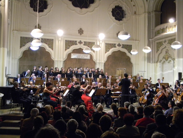 Concert extraordinar de Crăciun cu sala arhiplină