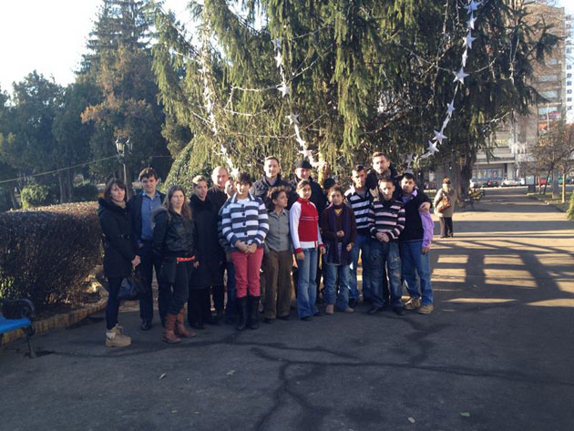 Copiii de la Casa Maria, scoşi în oraş de membrii TSD Satu Mare