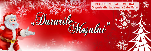 Moşul PSD aduce daruri pentru toţi copiii