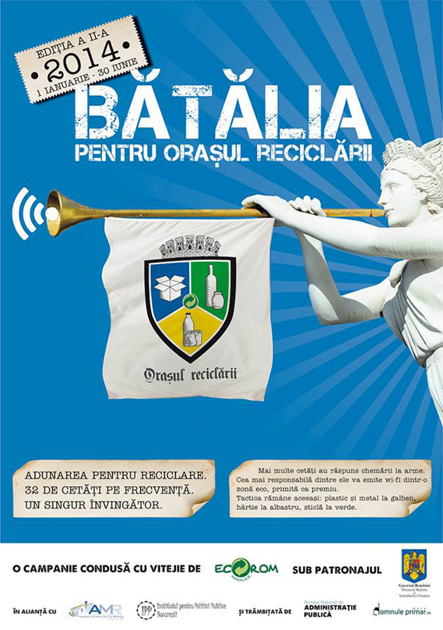 Zalăul se vrea un oraș al reciclării