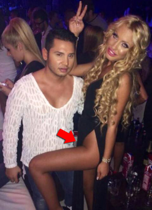Ce vedeta TV de la noi a aparut fara chiloti intr-un club de noapte