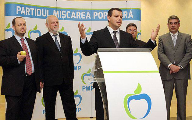 PMP, înscris în Registrul partidelor