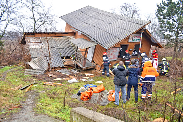 A căutat lemne de foc, dar şi-a găsit moartea