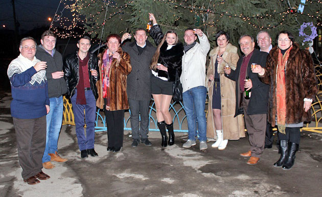 Sătmărenii au sărbătorit Anul Nou  pe stil vechi în Ucraina