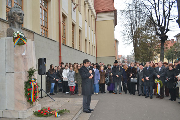 Sătmărenii l-au omagiat pe Eminescu