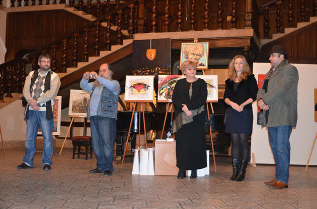 Expoziţia D. Fleiss East West Artist,  vernisată la Carei