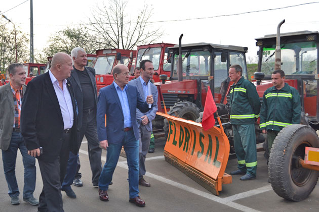 Primăria Satu Mare prevesteşte zăpadă