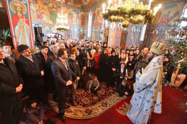 Hram la Mănăstirea Scărişoara Nouă