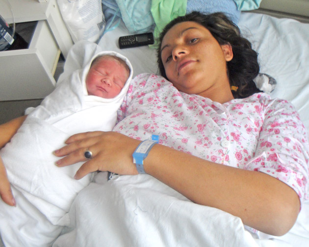 Antonio Ionuţ - primul băieţel născut în 2014!