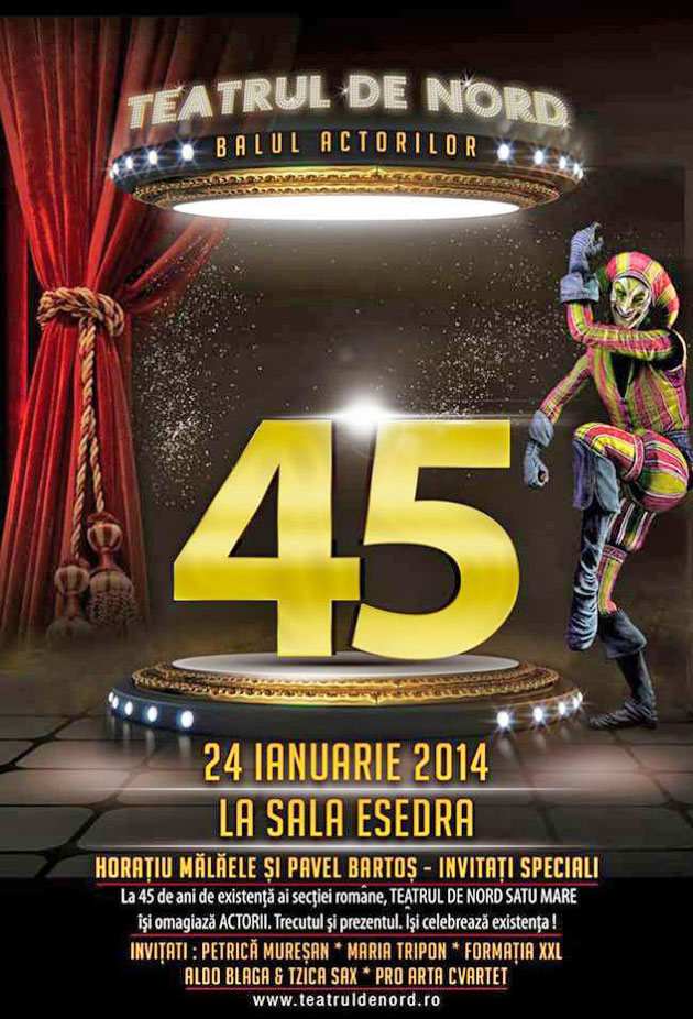 Secţia română a Teatrului de Nord celebrează 45 de ani de la înfiinţare