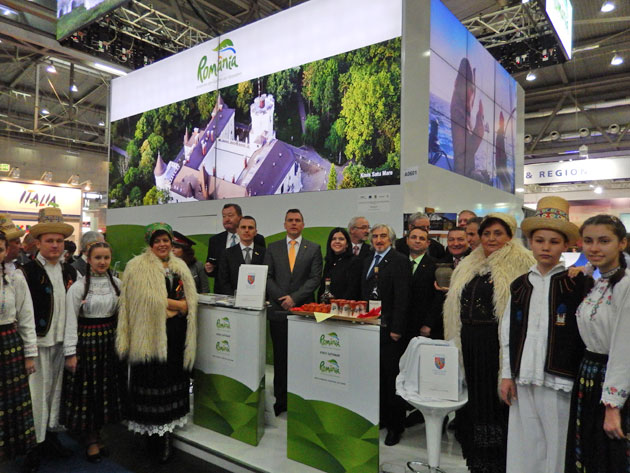 Standul sătmărean, printre cele mai vizitate la Viena