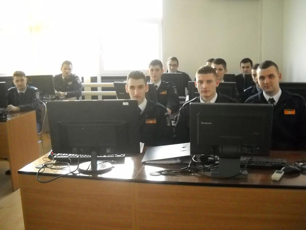 Viitori ofițeri, în practică la Inspectoratul de Jandarmi Județean Sălaj