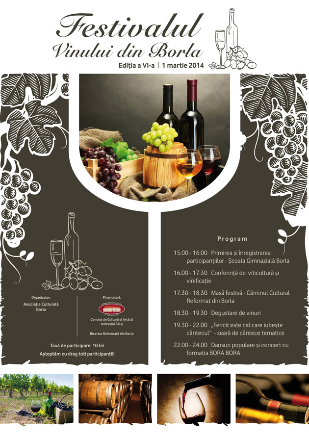 Festivalul vinului de la Borla a ajuns la a VI-a ediție
