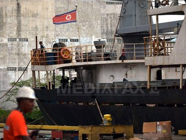 Coreea de Nord a plătit amenda pentru nava cu arme nedeclarate la bord, blocată în Panama