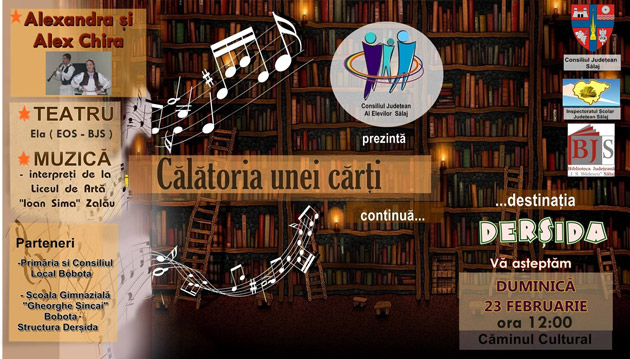 Donație de carte la Biblioteca din Derșida