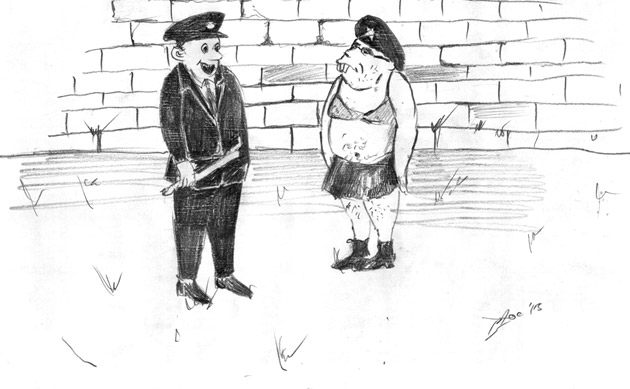 Interogatoriul lui  Castorel cel tembel