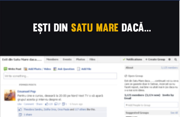 Test pentru sătmărenii  veritabili pe Facebook!