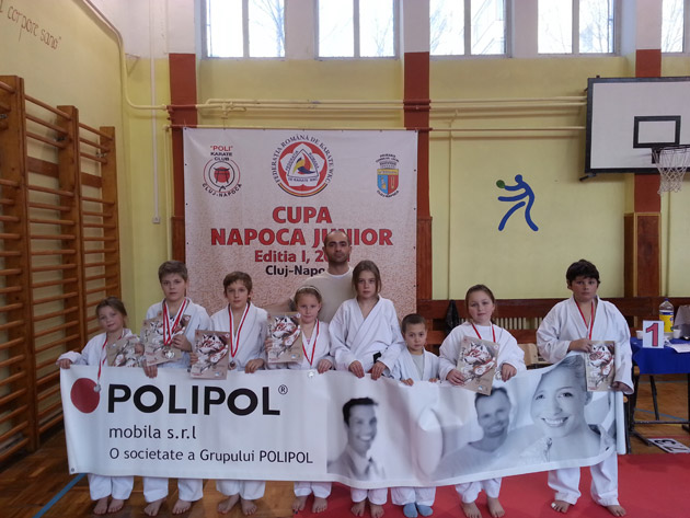 CS Zanshin, pe podium la Cupa Napoca Junior