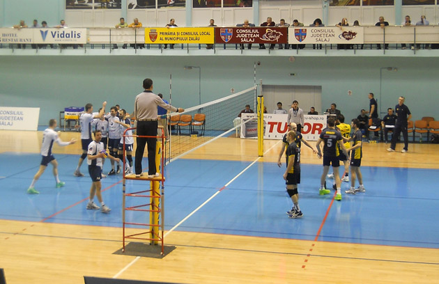 Municipal Zalău zdrobită  și acasă de Tomis