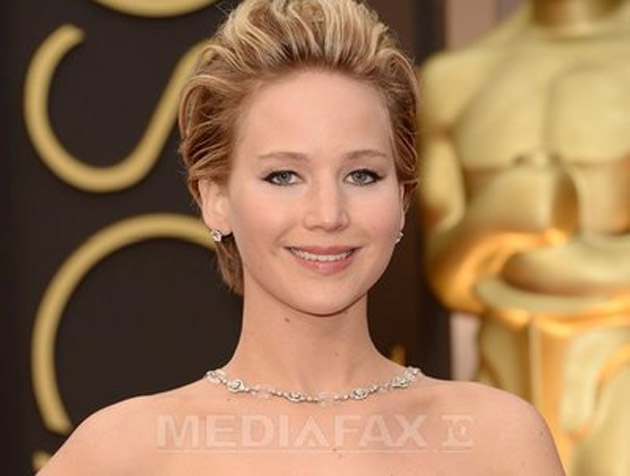 Jennifer Lawrence şi Leonardo DiCaprio, cei mai frumoşi actori de la gala Oscar 2014