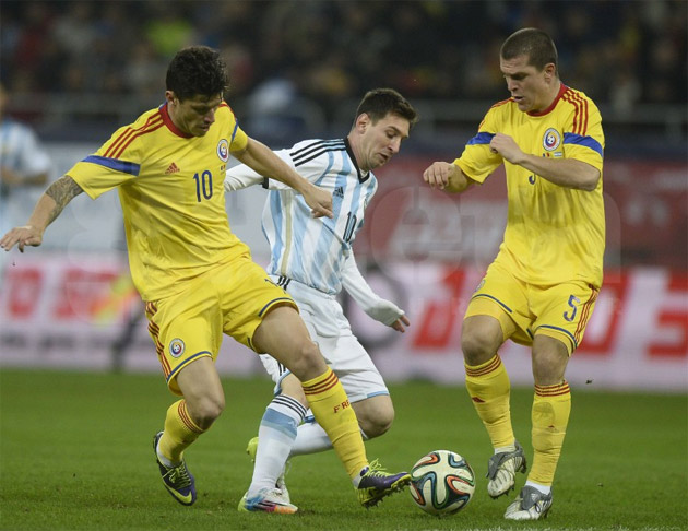 Egali cu Argentina lui Messi