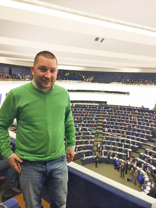 Consilierul Gergo Butka, în vizită de lucru la Parlamentul European