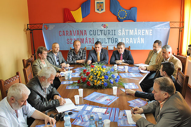 Caravana Culturii Sătmărene a pornit la drum