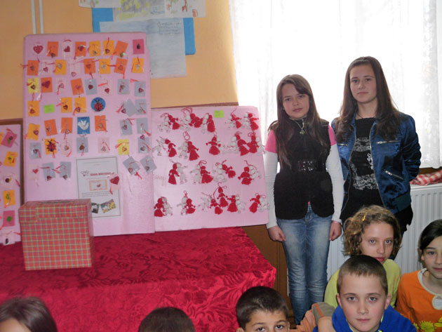 Elevii de la Doba, alături de copiii de la Asociaţia “Stea”