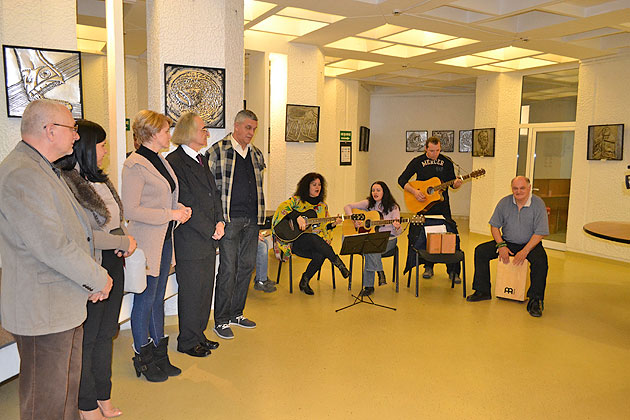 Expoziţie aniversară a artistului Ioan Cătălin Sălăjan