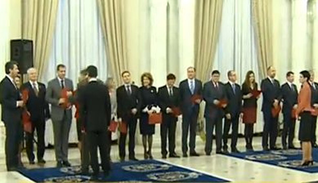 Cabinetul Ponta III şi-a făcut public programul de guvernare