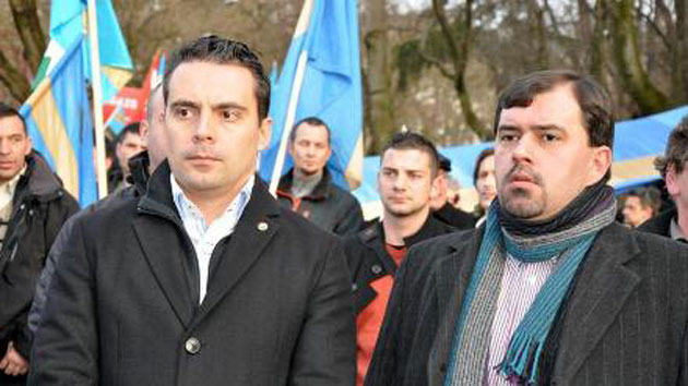 Extremiştii Jobbik n-au forţat graniţa  de 15 Martie