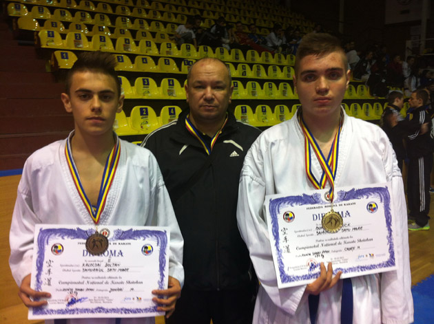 Patru medalii pentru „samurai“ la Naţionale