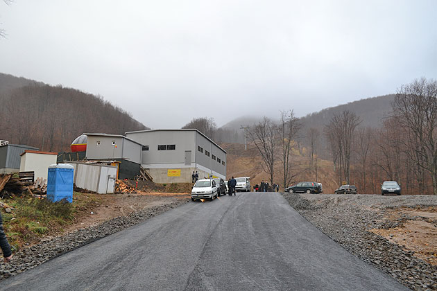 Prima zăpadă, primii schiori la Luna Şes