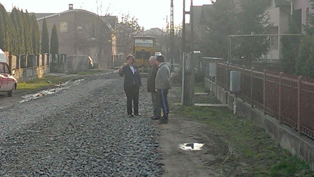 Campanie de modernizare  a străzilor pietruite din Negreşti