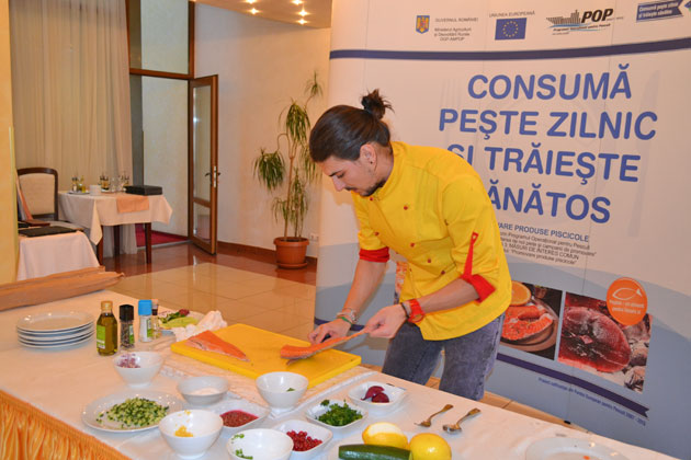 Demonstraţie de gătit a la D’Artagnan