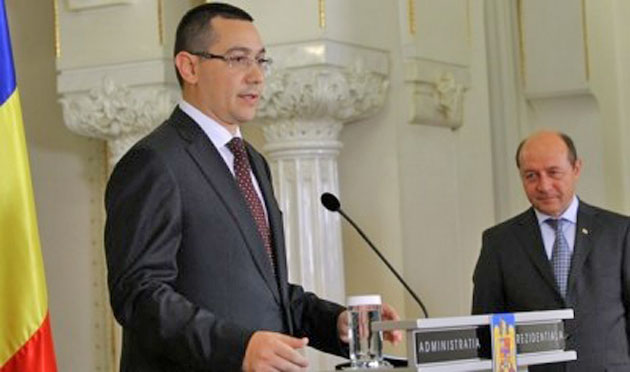 Victor Ponta îl reclamă pe Traian Băsescu la CC