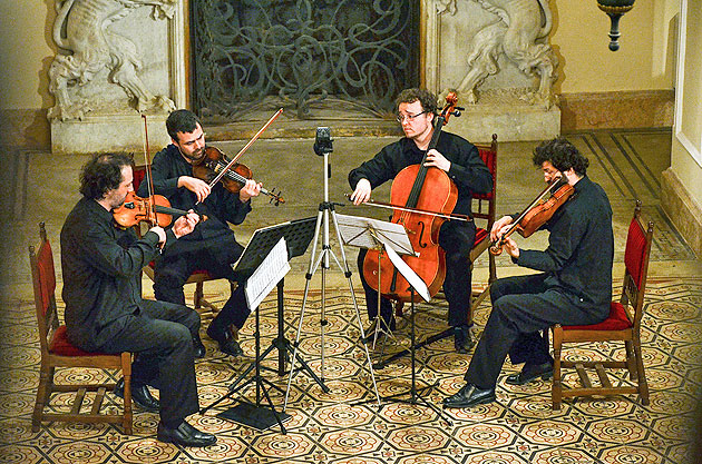 Recital de excepţie Tiberius Quartet la Carei
