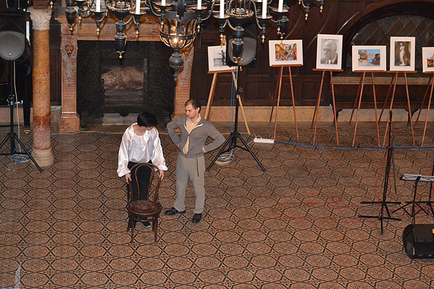 Recital emoţionant de muzică uşoară şi poezie la Carei