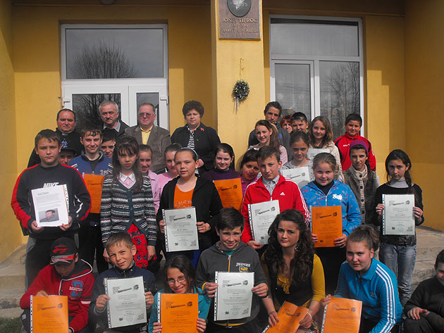 Comemorarea lui Iosif Ţiproc - un îndemn la lectură pentru copiii din Dumbrava